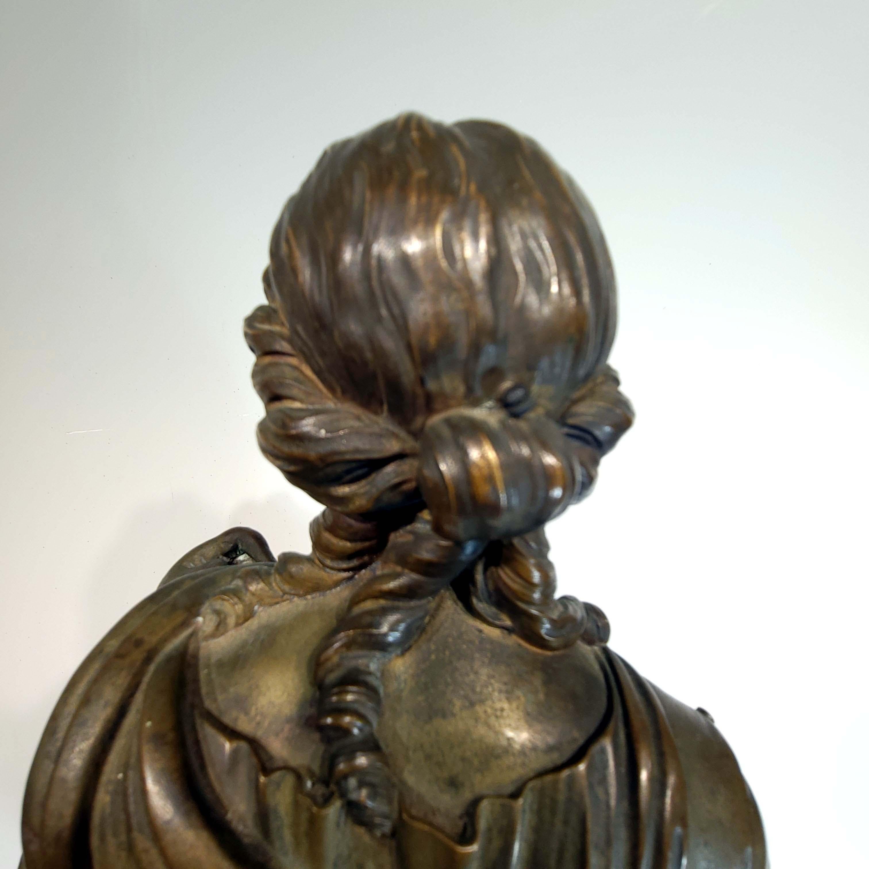 18/19th Century Renaissance Style Bronze Sculpture For Sale 2