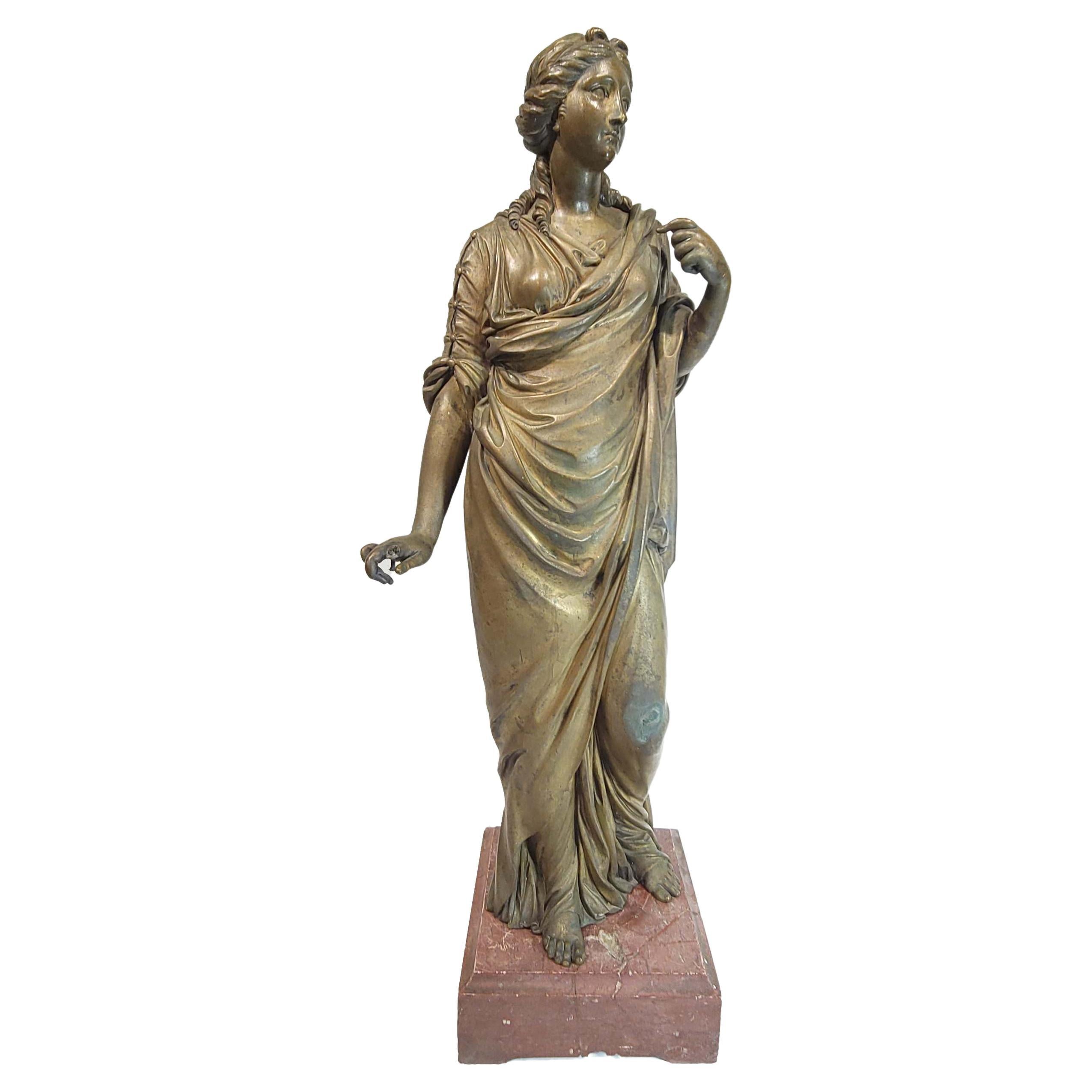 18/19th Century Renaissance Style Bronze Sculpture For Sale