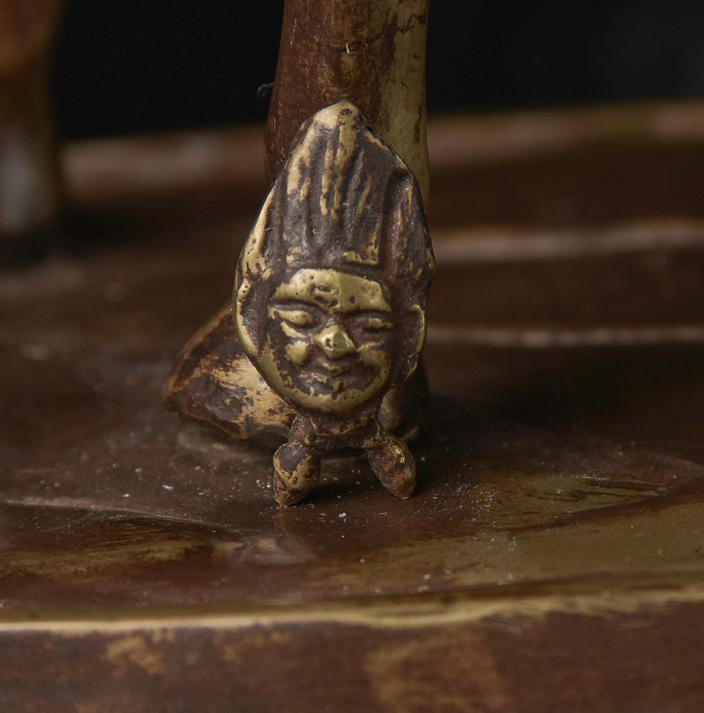 18/19th Mongolian Buddhist Protective Deity- Large, Fierce, Animated, Powerful For Sale 7