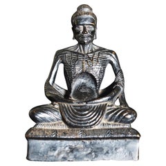 18/19thC Thai Ascetic Buddha-Complex, Compelling, and Very Fine - 9484