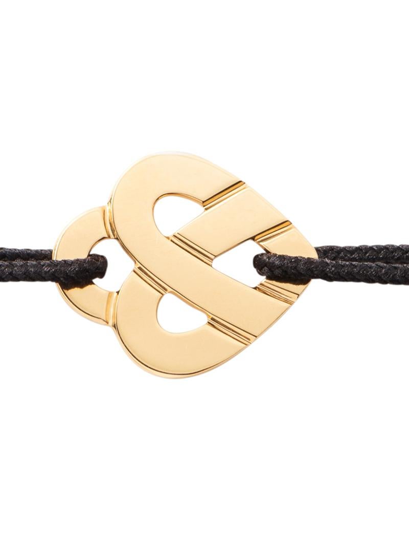 18 Carat Gold Bracelet, Yellow Gold, Cœur Entrelacé Collection In New Condition For Sale In PARIS, FR