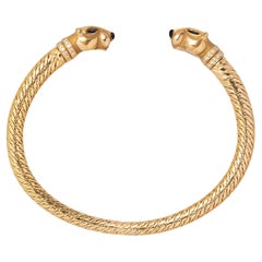 18 Carat Gold Cartier Panthere Bracelet