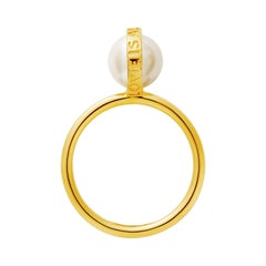 18 Carat Gold Conviction Pearl Ring