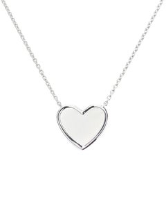 18 Carat Gold Diamonds Necklace, White Gold, L'Attrape Coeur Collection