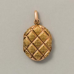 18 Carat Gold French Locket