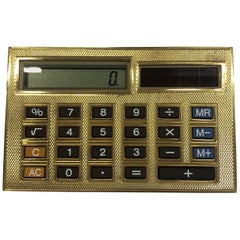 Deakin & Francis 18 Karat Gold Limited Edition Luxury Calculator