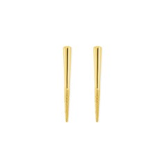 18 Carat Gold Particle Earrings