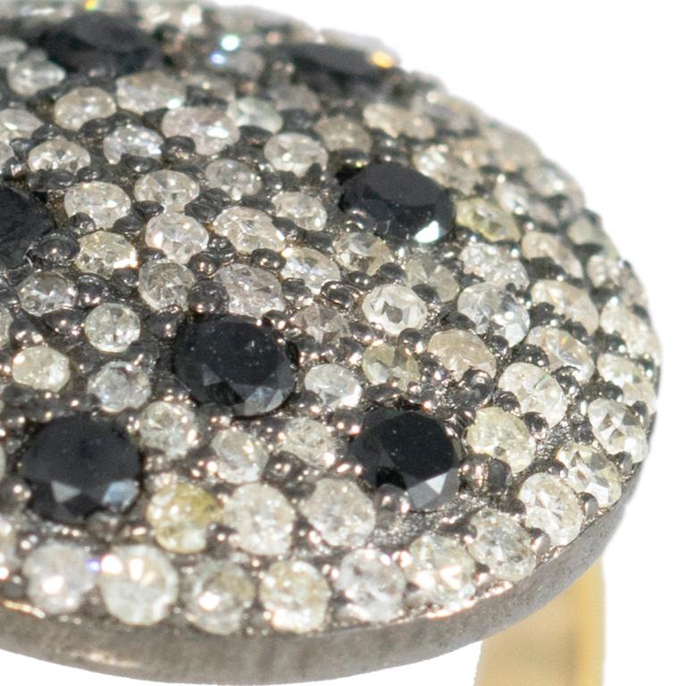 Belle Époque Bague en or et argent 18 carats avec diamants en vente
