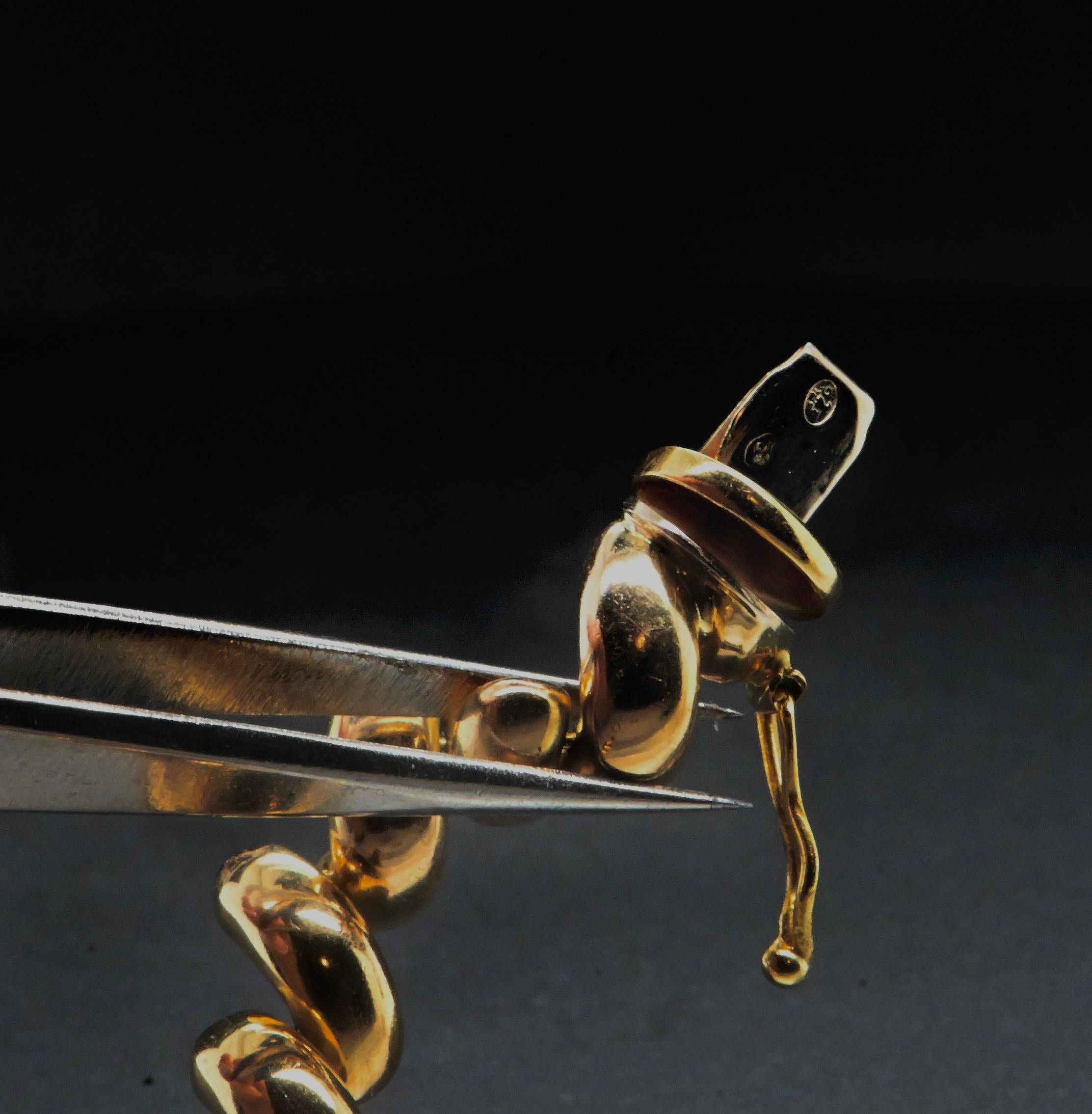 Artisan Bracelet spirale en or 18 carats