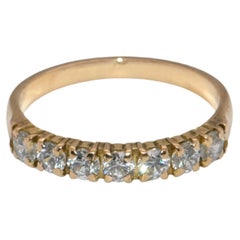 18 Carat Gold zirconium Ring