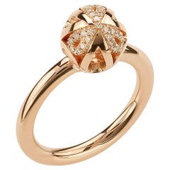 18 Carat Rose Gold and Diamonds, Victoria Ring, Leonori Jewellery