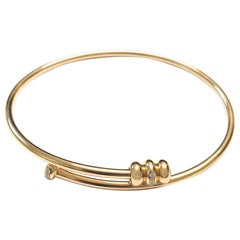 18 Carat Rose Gold Bangle Bracelet