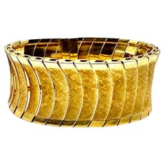 Bracelet rétro en or rose 18 carats