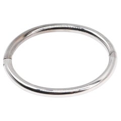 18 Carat White Gold Beaded Bracelet