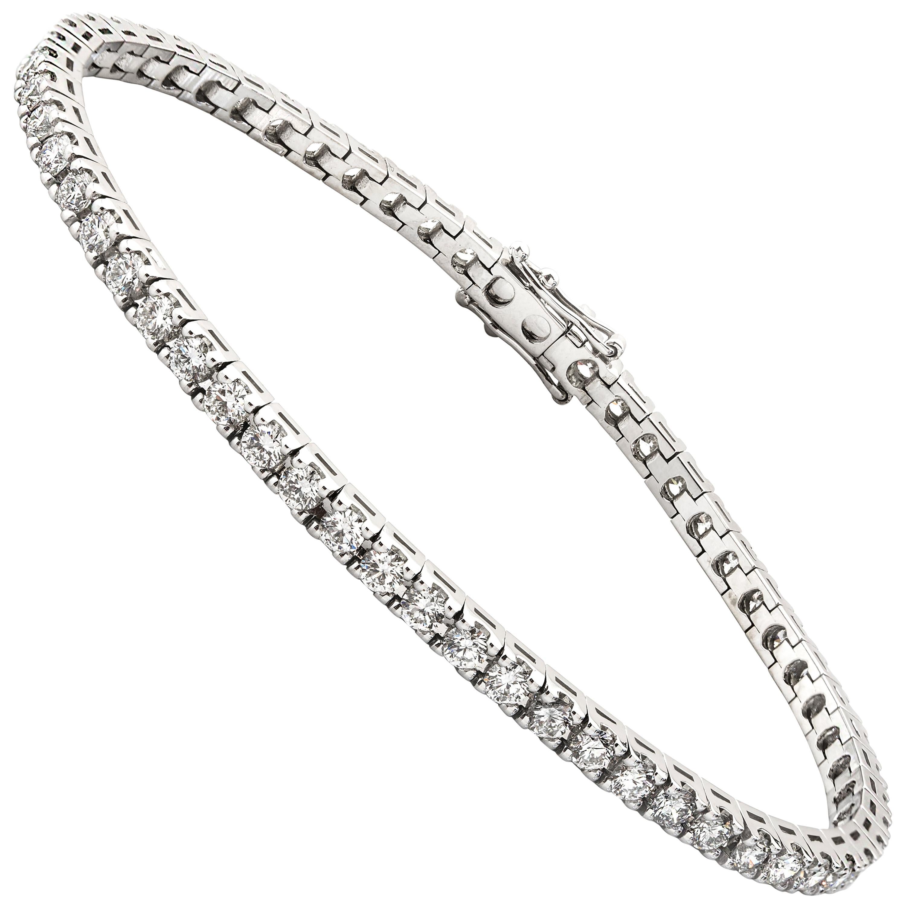 Diamante and glass claw set bracelet