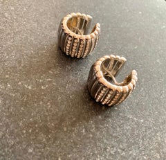 18 Carat White Gold Diamond Earrings