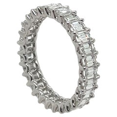18 Carat White Gold Diamond Wedding Ring