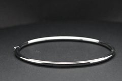 18 Karat Weißgold Oval Hochzeit Band Armband