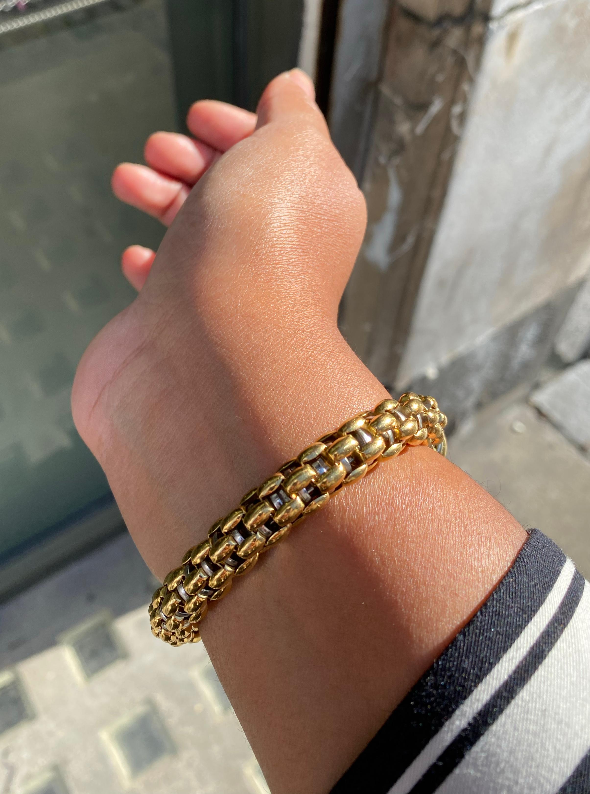 fope yellow gold bracelet