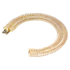 18 carat yellow gold bracelet
