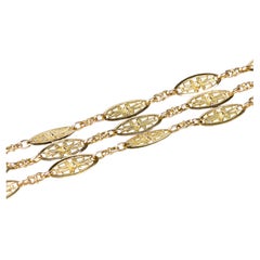 18 carat yellow gold bracelet