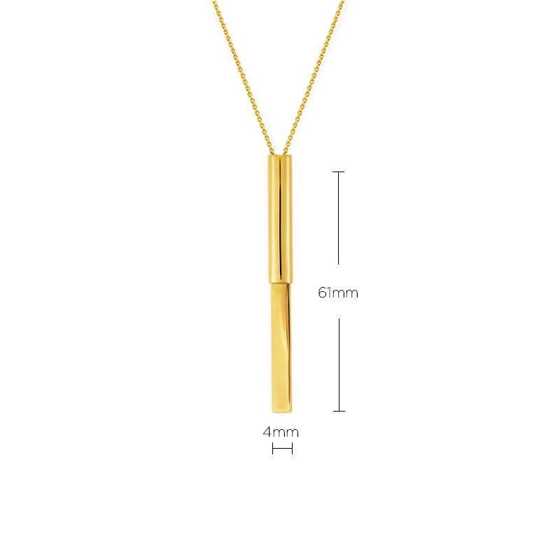 18 Carat yellow Gold Gama Necklace In New Condition For Sale In Beijing, CN