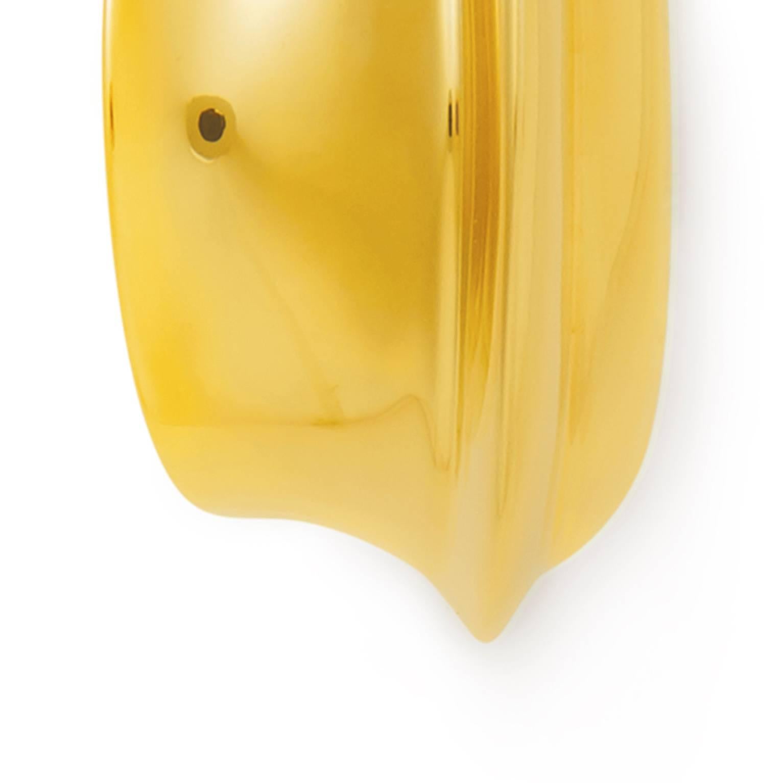 Modern 18 Carat yellow Gold Gravity Ring For Sale