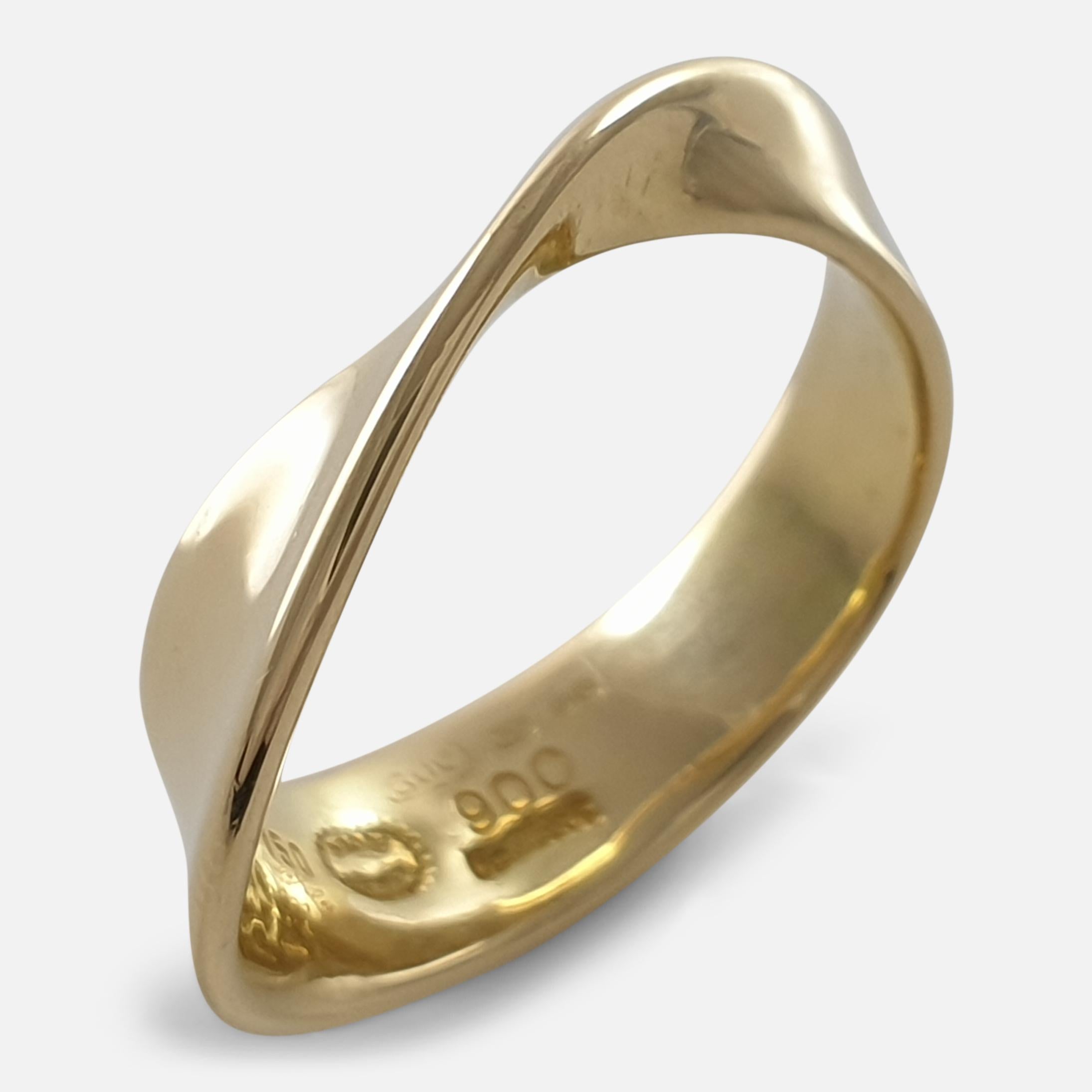18 Carat Yellow Gold MÖBIUS Ring, No. 900, Georg Jensen 2
