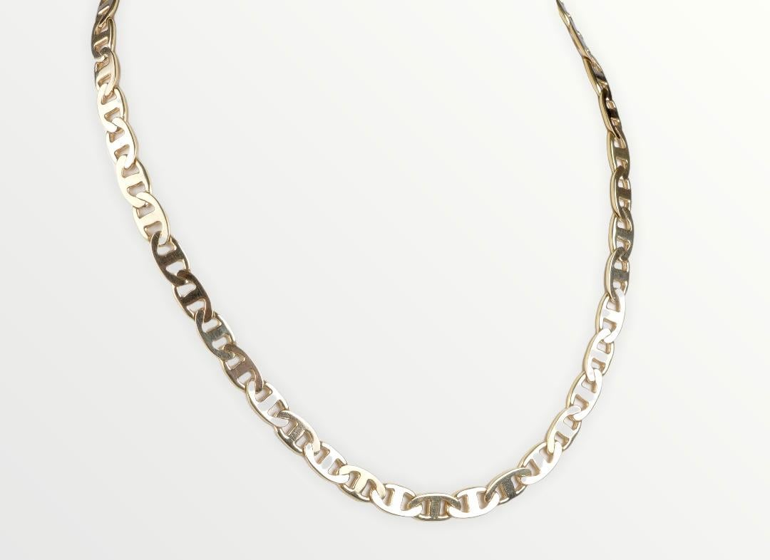 18 carat yellow gold necklace  1