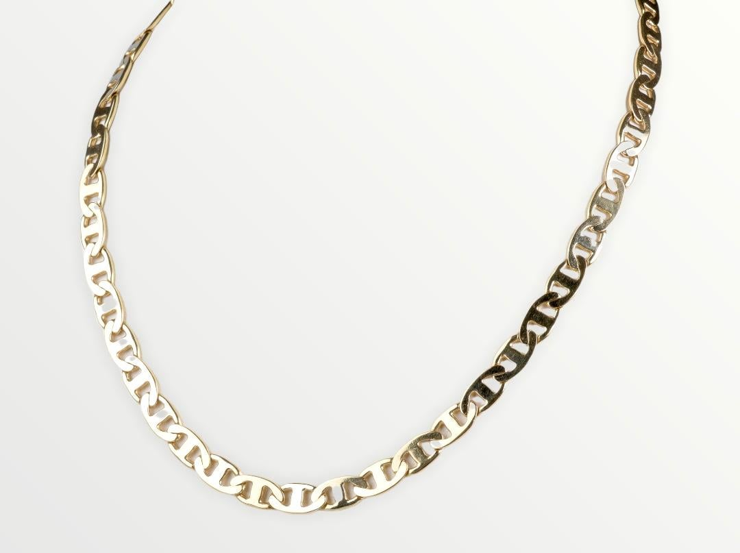 18 carat yellow gold necklace  4