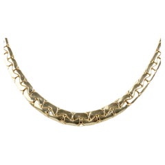 18 carat yellow gold necklace