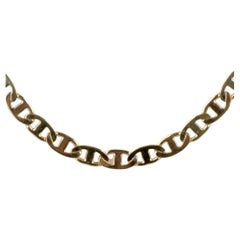 18 carat yellow gold necklace