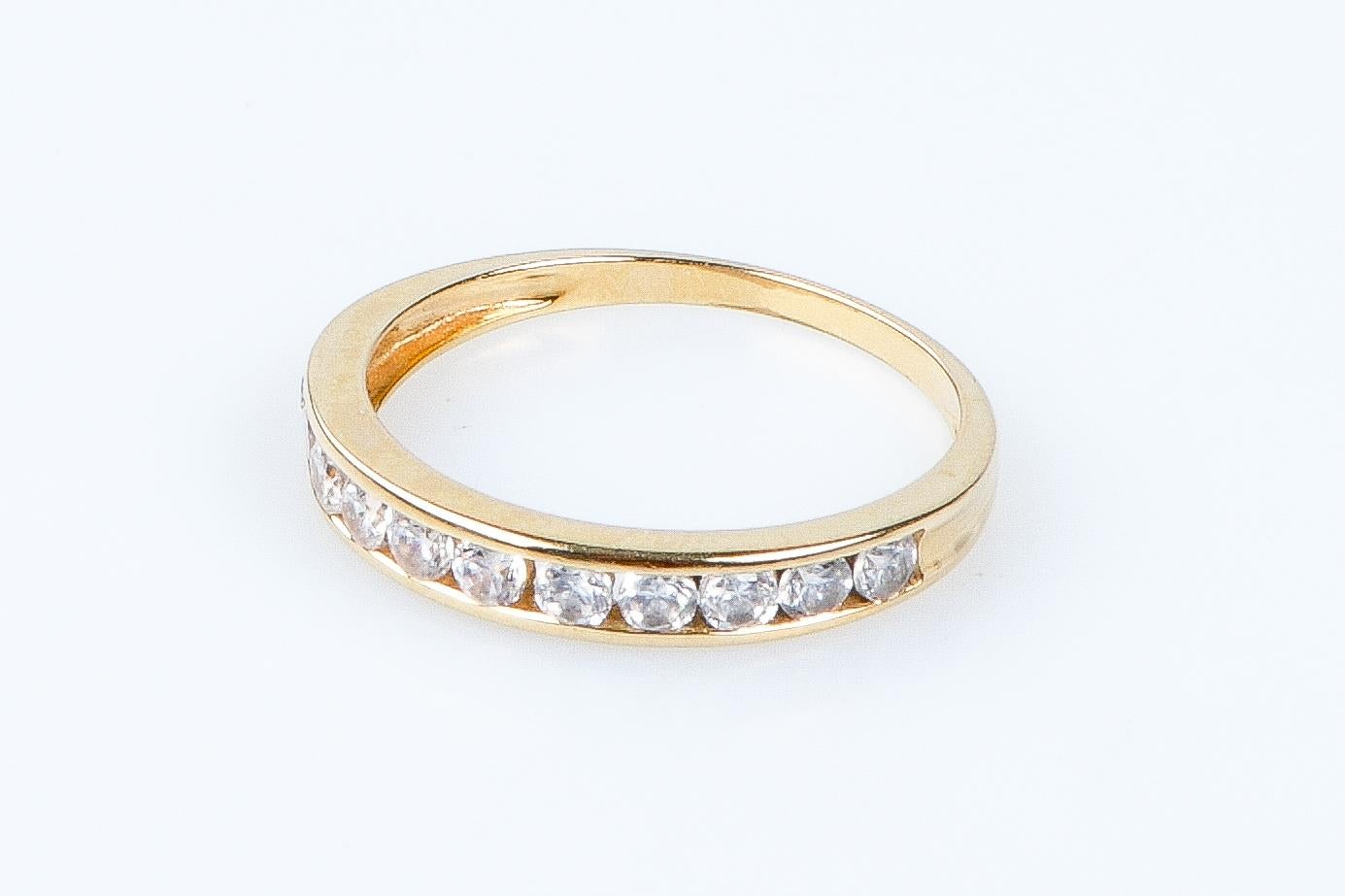 18 carat yellow gold ring For Sale 5