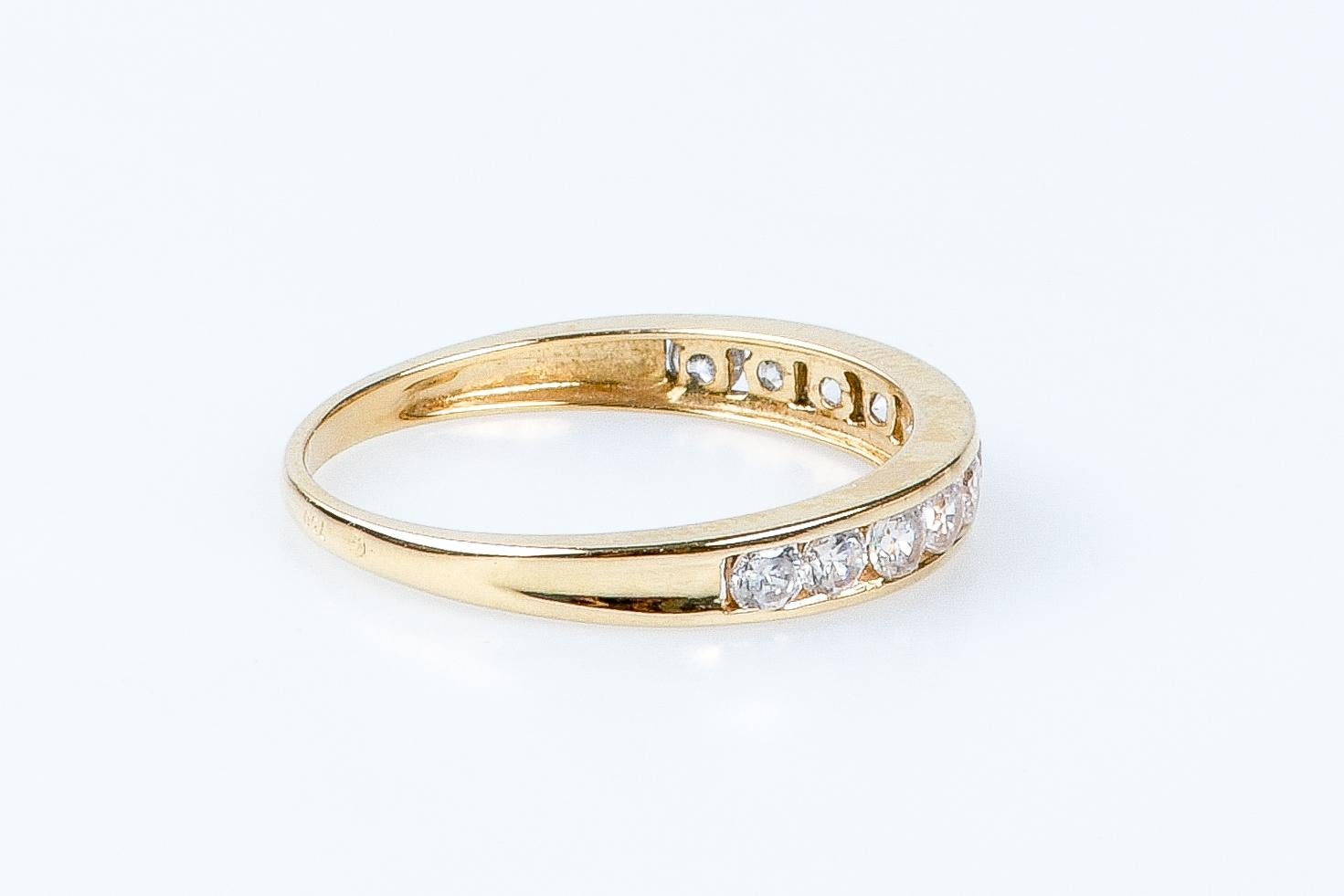 18 carat yellow gold ring For Sale 1