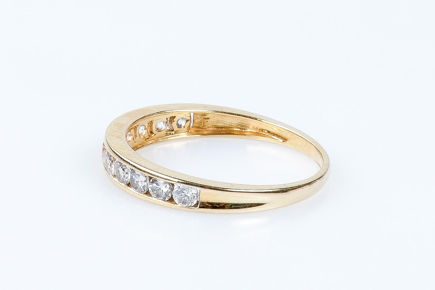 18 carat yellow gold ring For Sale 4