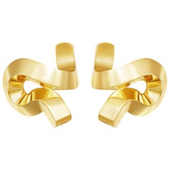 18 Carat yellow Gold Zwicky Earrings