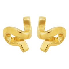 18 Carat yellow Gold Zwicky Earrings