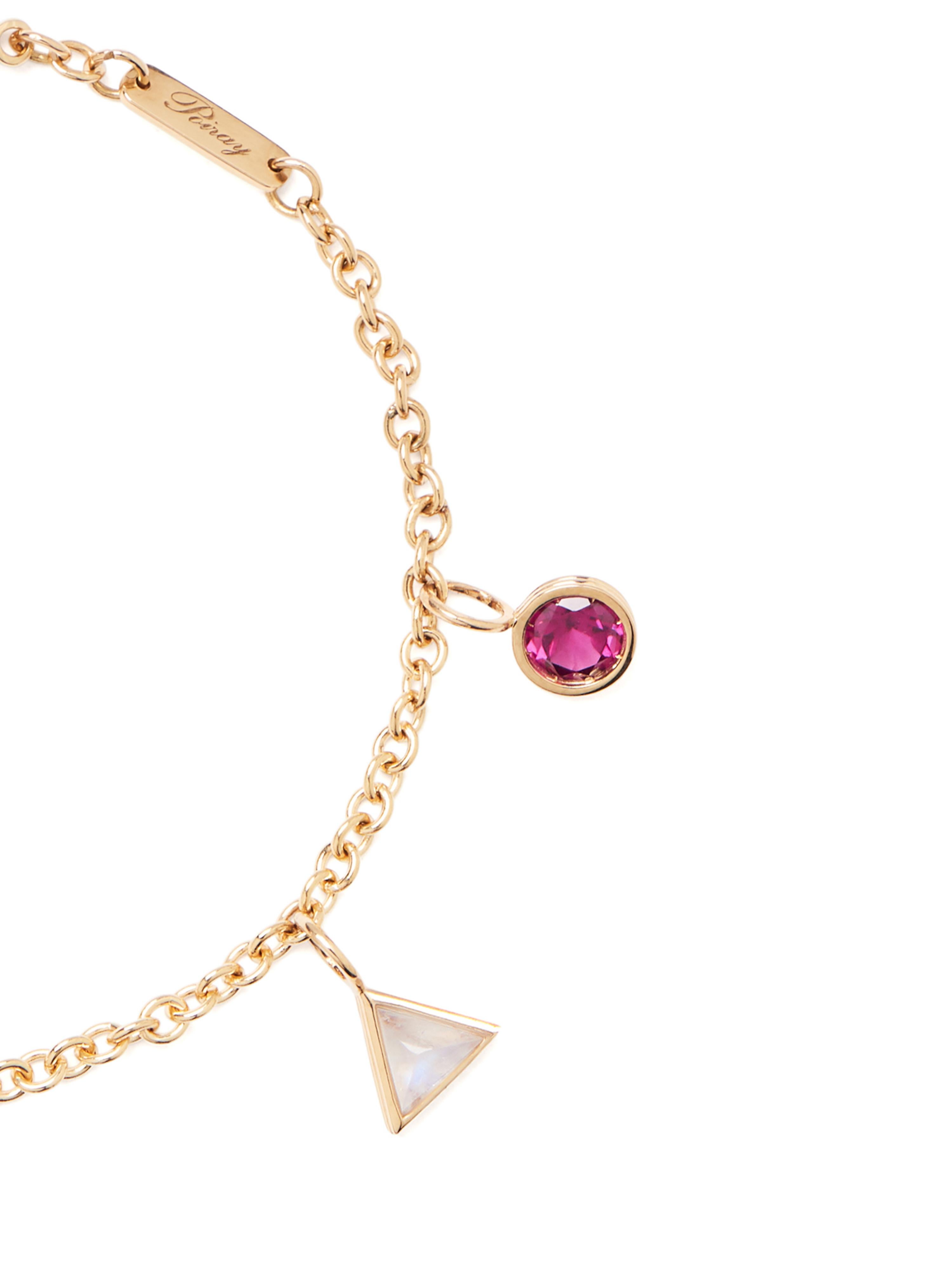 Moderne Bracelet en or 18 carats, or jaune et pierres fines, collection Lolita en vente