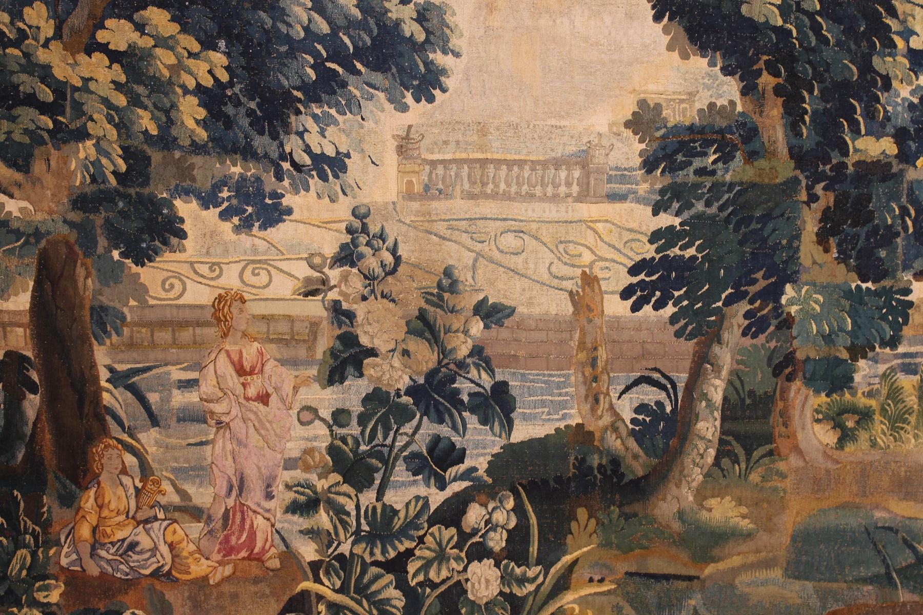 18 Century Tapestry From Brussels For Sale 1