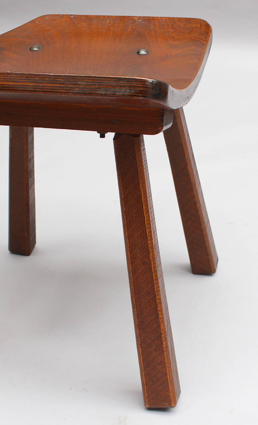 11 French 1960s Solid and Laminated Wood Chairs  For Sale 5