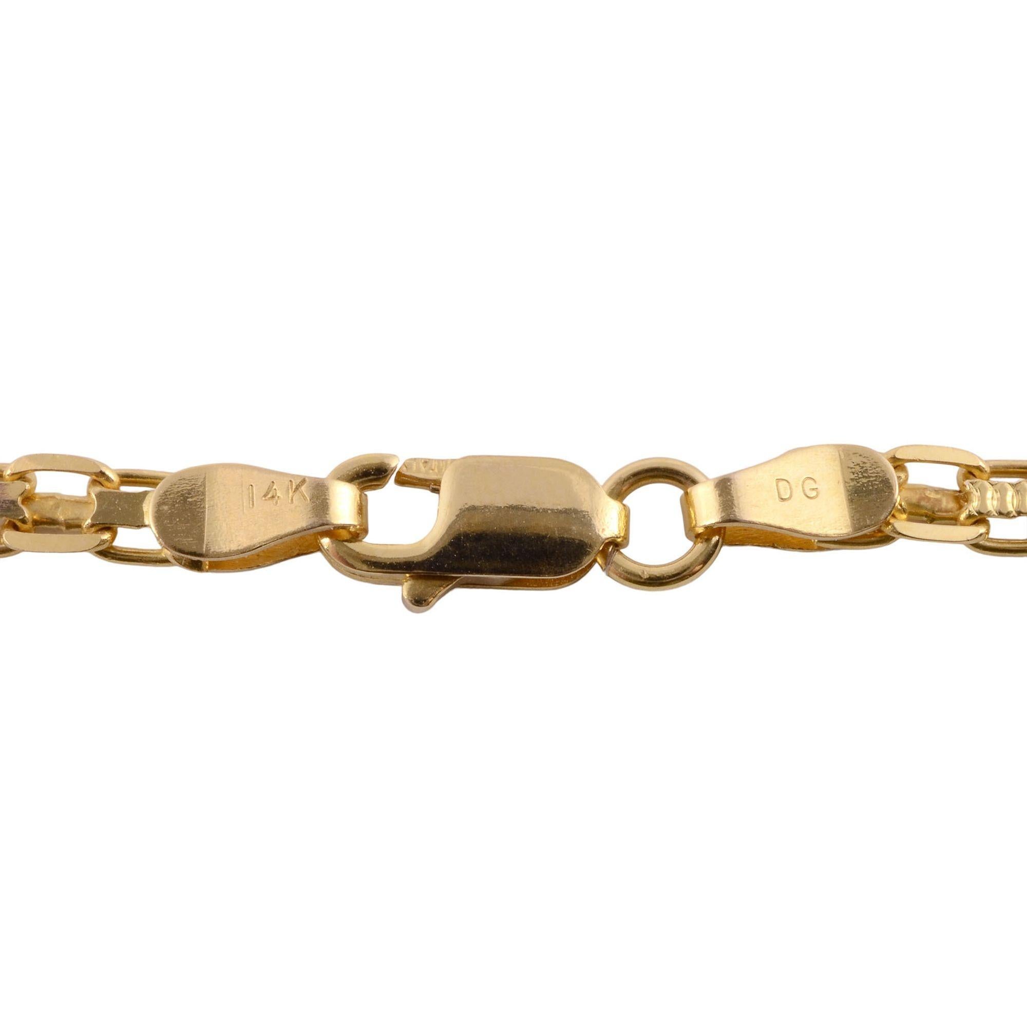 18 Zoll 14K Gelbgold Kette im Zustand „Gut“ im Angebot in Solvang, CA