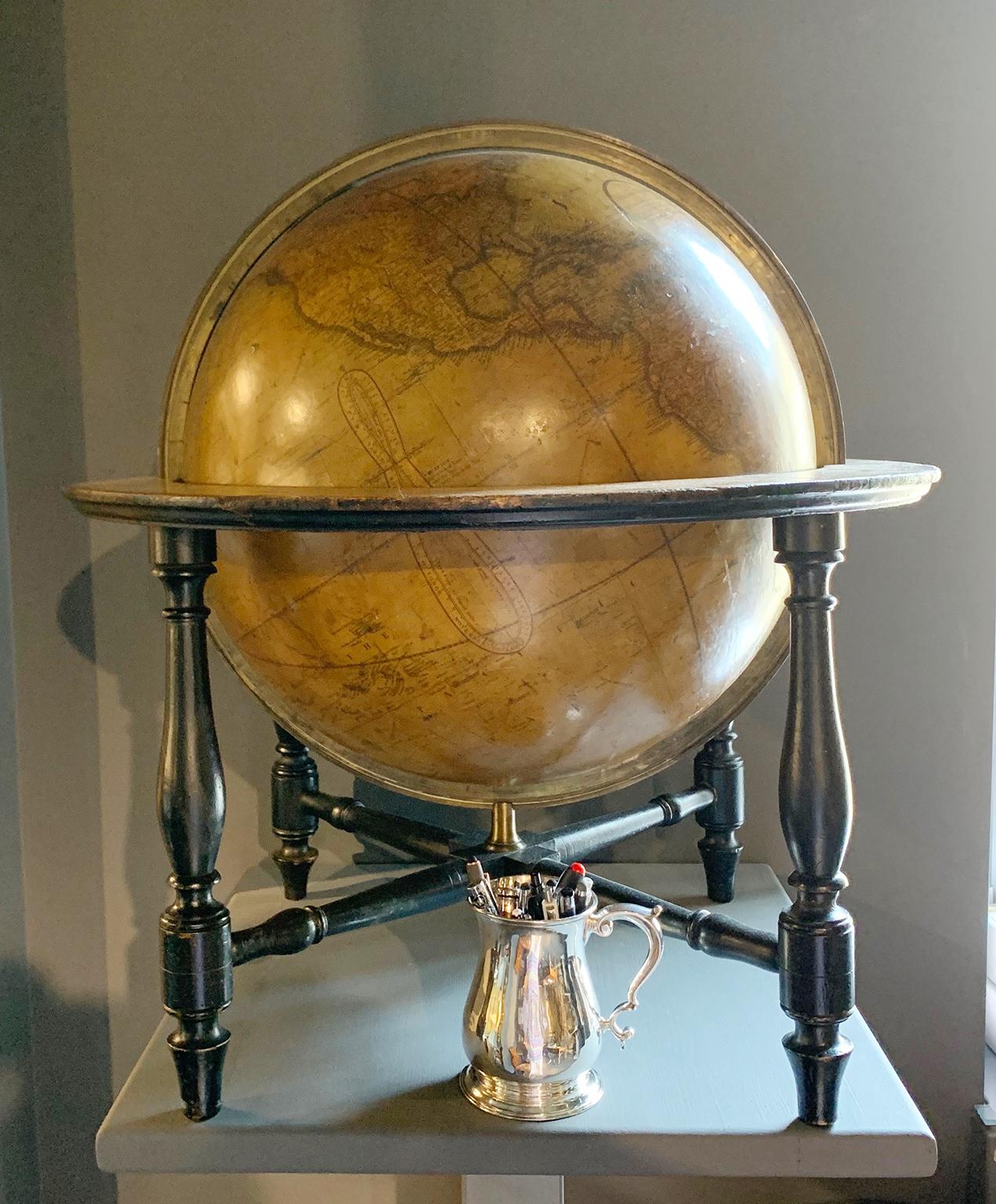 Globe de 18 pouces, Cary's, Londres, 1840 en vente 7