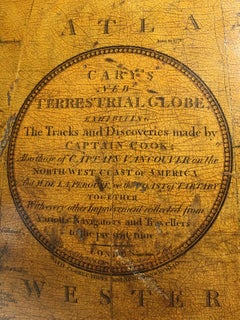 18-inch Globe, Cary's, London, 1840