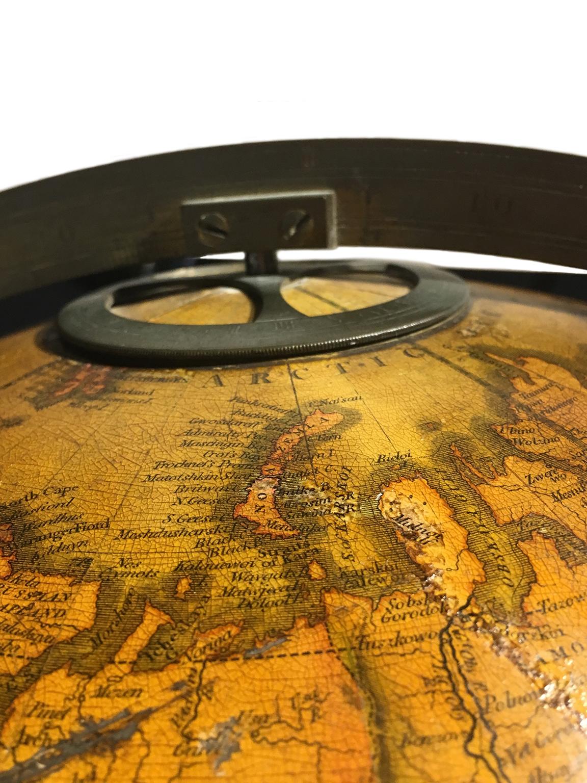 Anglais Globe de 18 pouces, Cary's, Londres, 1840 en vente