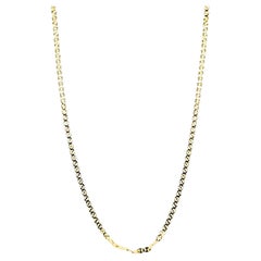 18 Inch Yellow Gold Anchor Chain