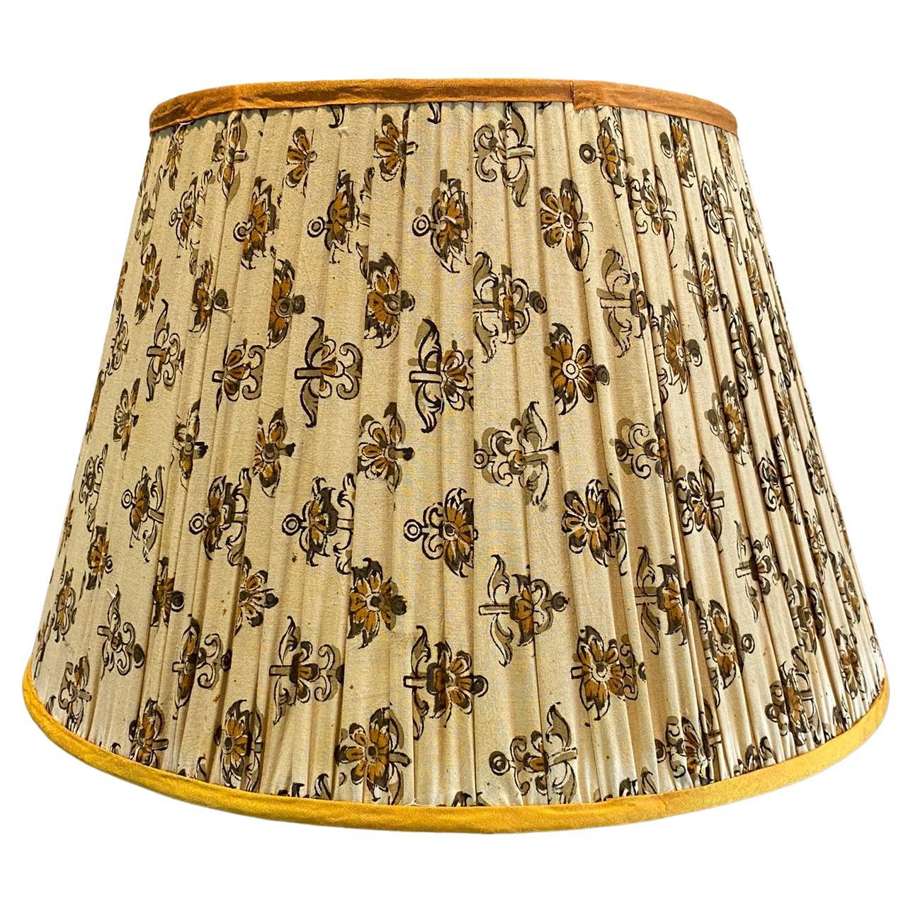 Indian Sari Lampshade with Duplex Fitting