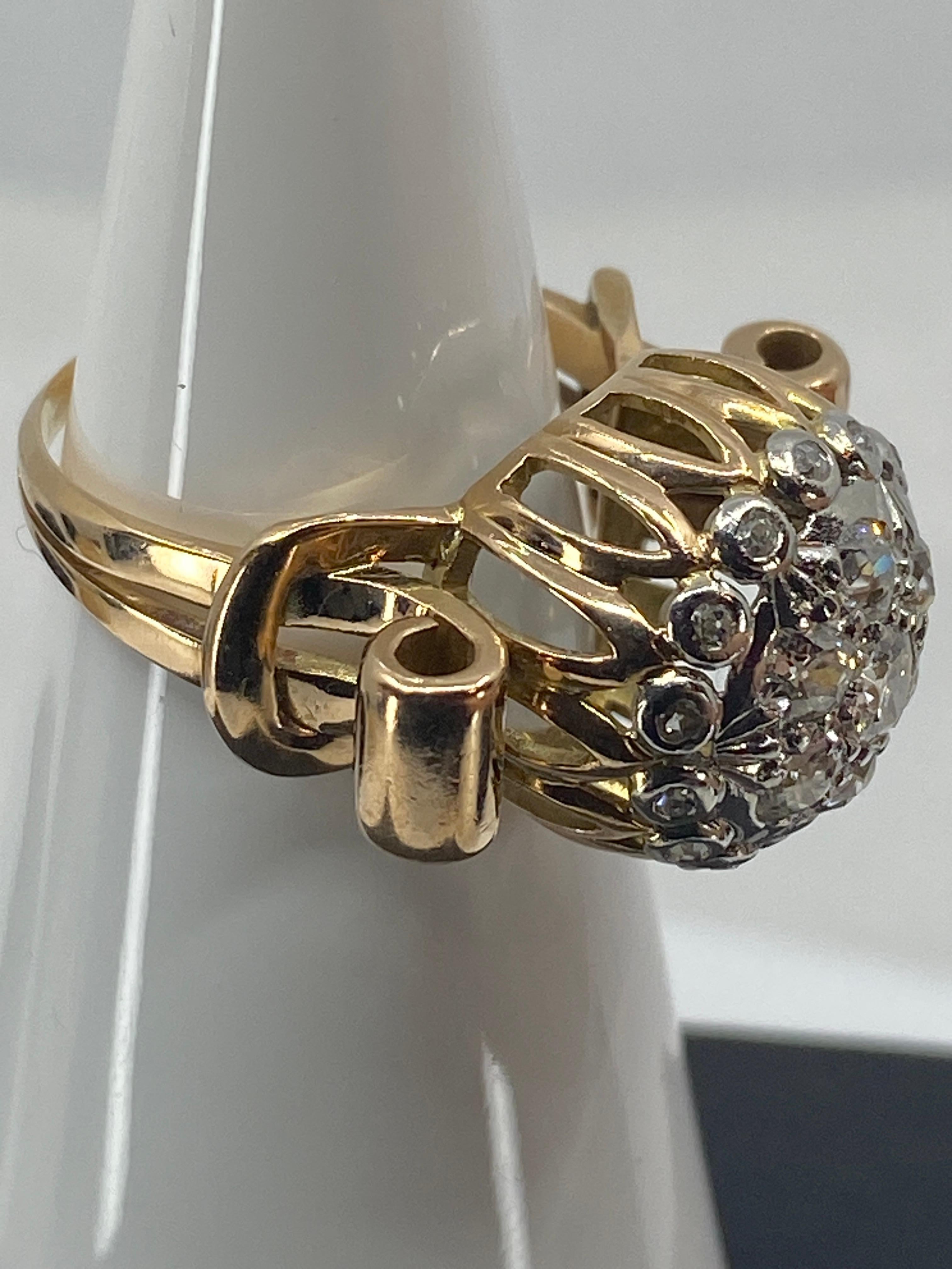 1960 vintage wedding ring sets