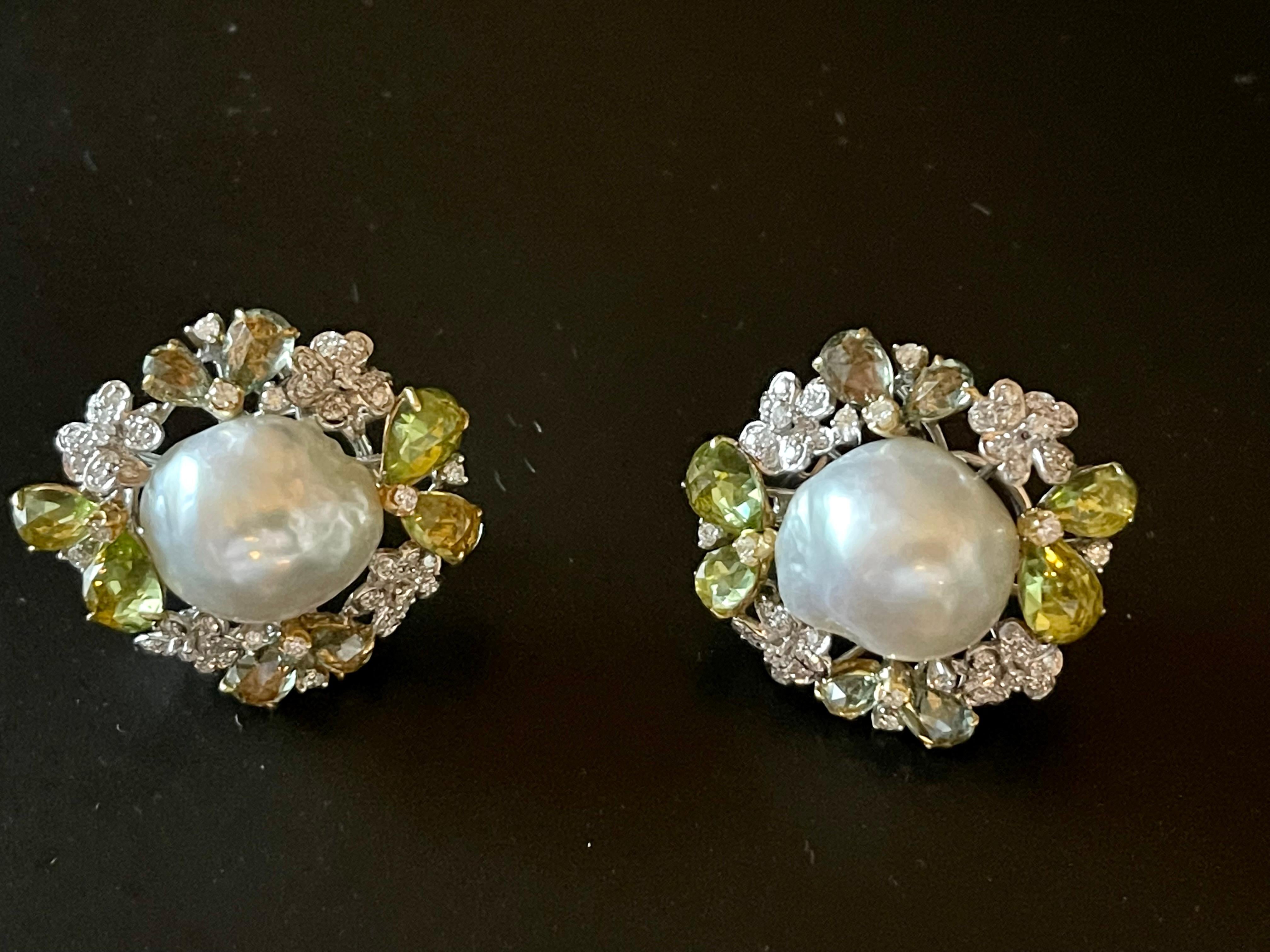 green south sea pearls