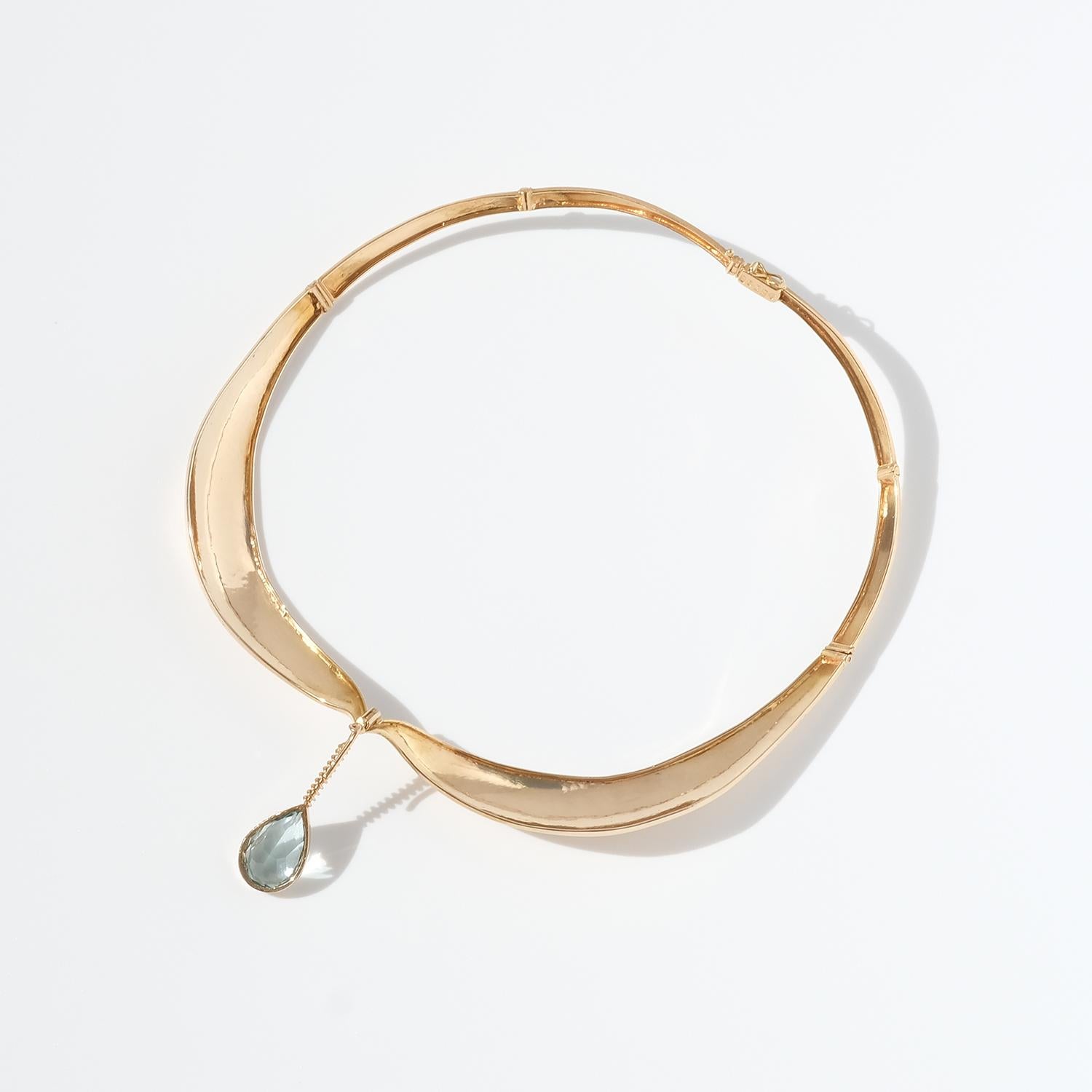 18 K Gold Necklace Made in Sweden, 1956 6