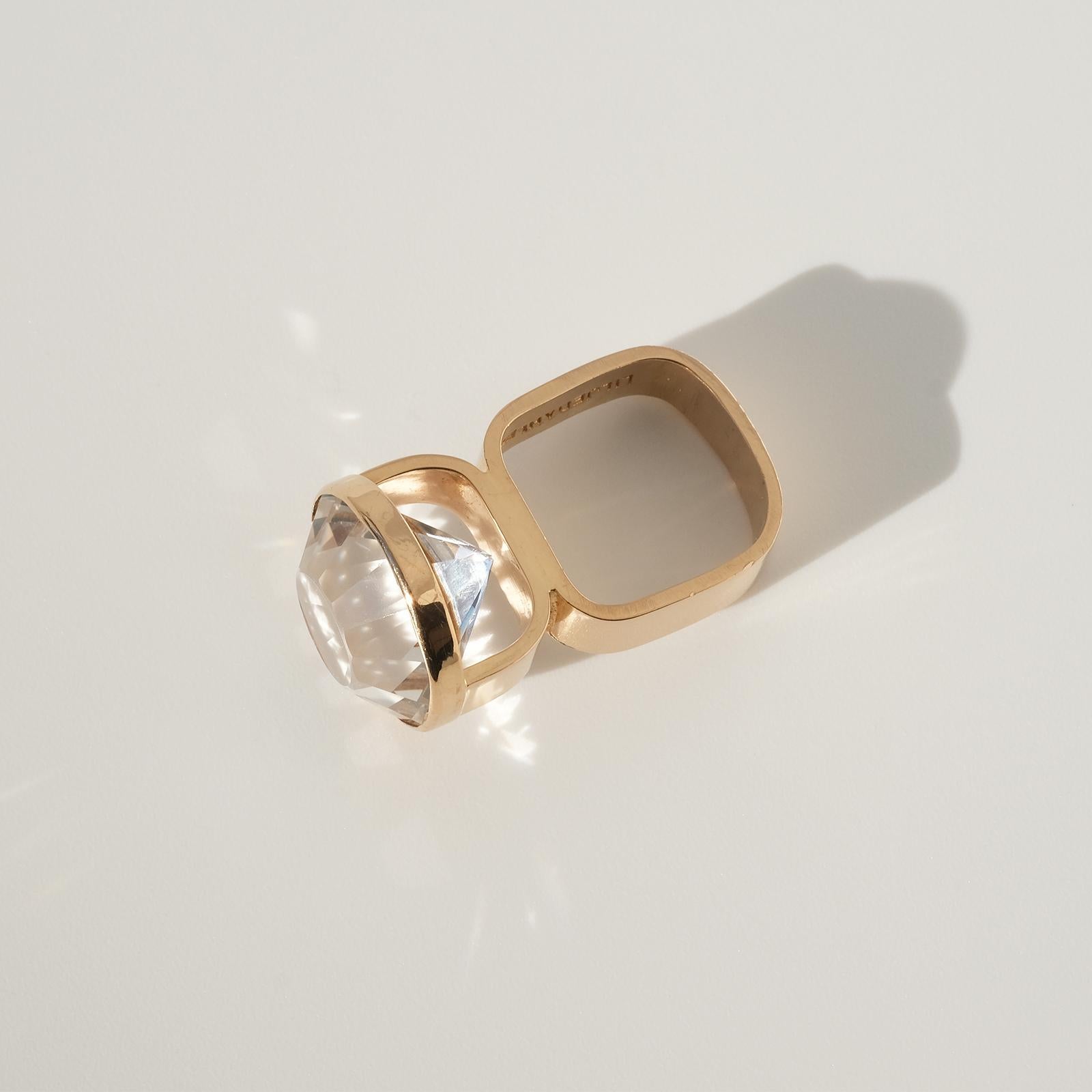 18 K Gold Ring Made 1971 6